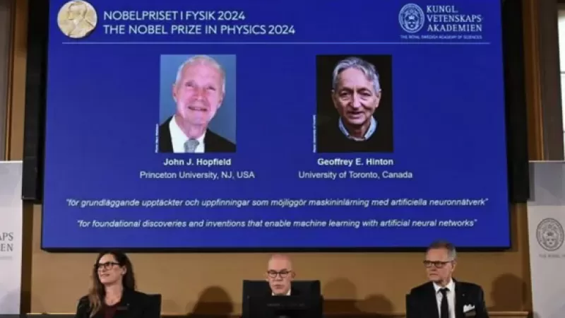 Nobel Ödülü neden Yapay zeka çalışması yapanlara gitti